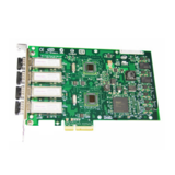Intel英特尔/EXPI9404PF 82571芯片/PCI-E 四口多模光纤适配器 