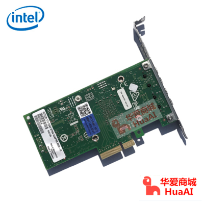 Intel英特尔/X550-T2 X550芯片\万兆RJ45千兆铜线以太网适配器 